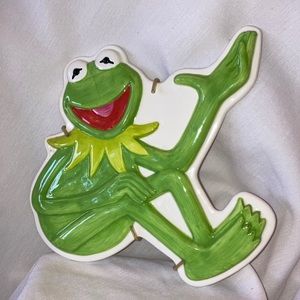 Vintage Kermit, the Frog Trivet/Wall Hanging